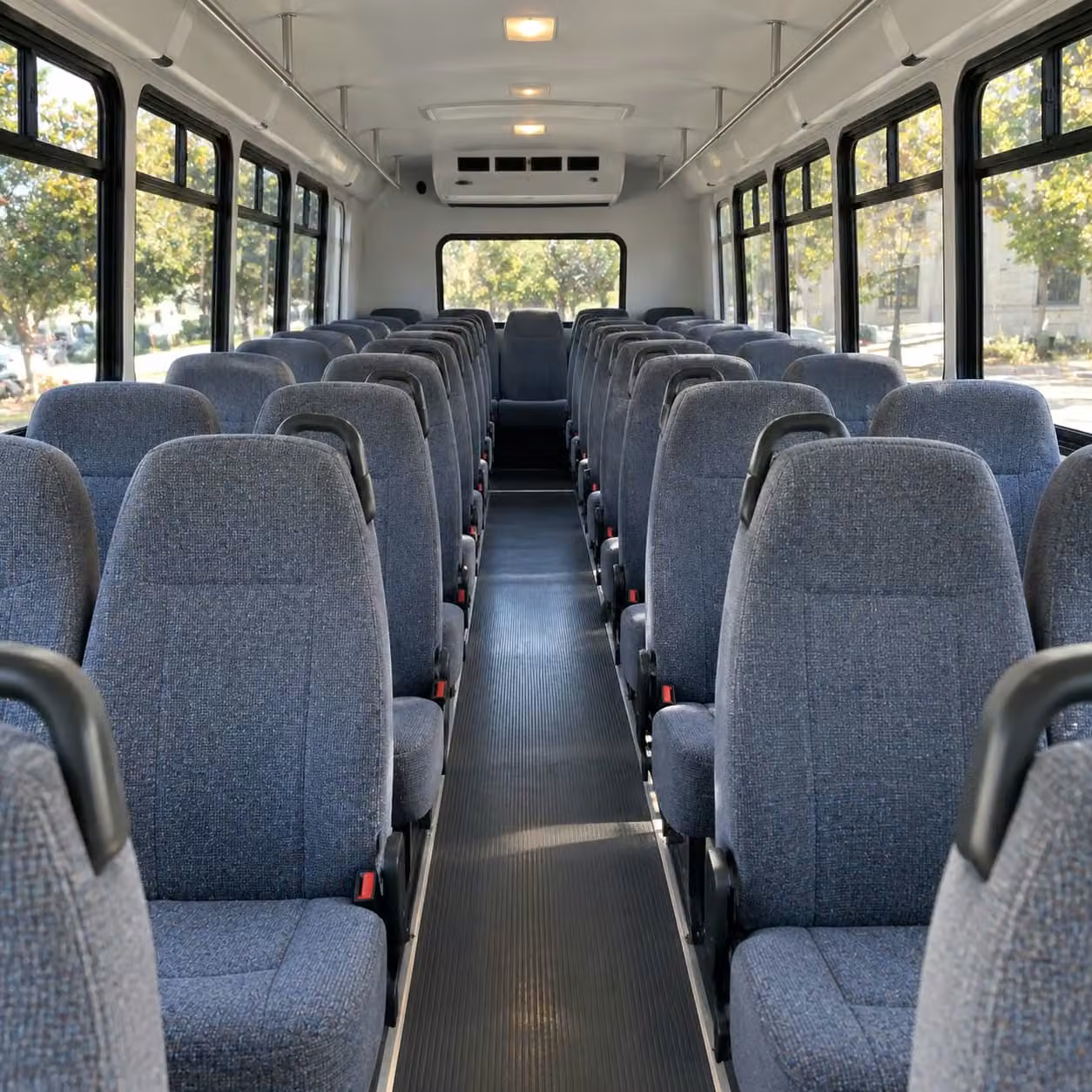 30 passenger minibus inside