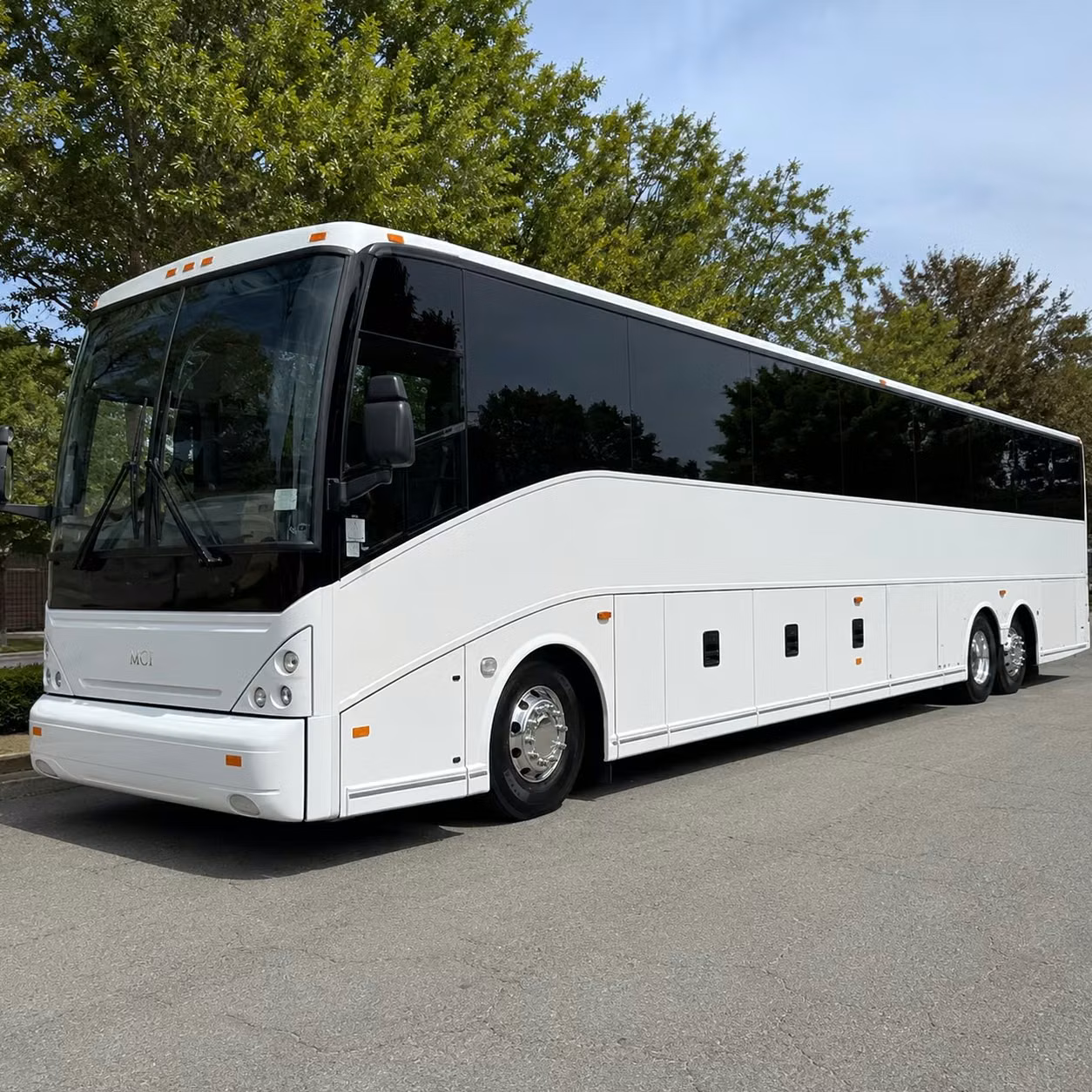 56 passenger charter bus
