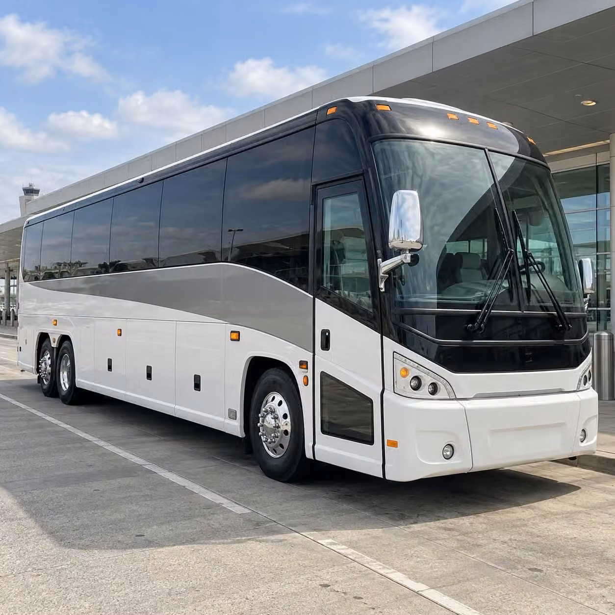 choose the right bus color and style for your palm bay prom night