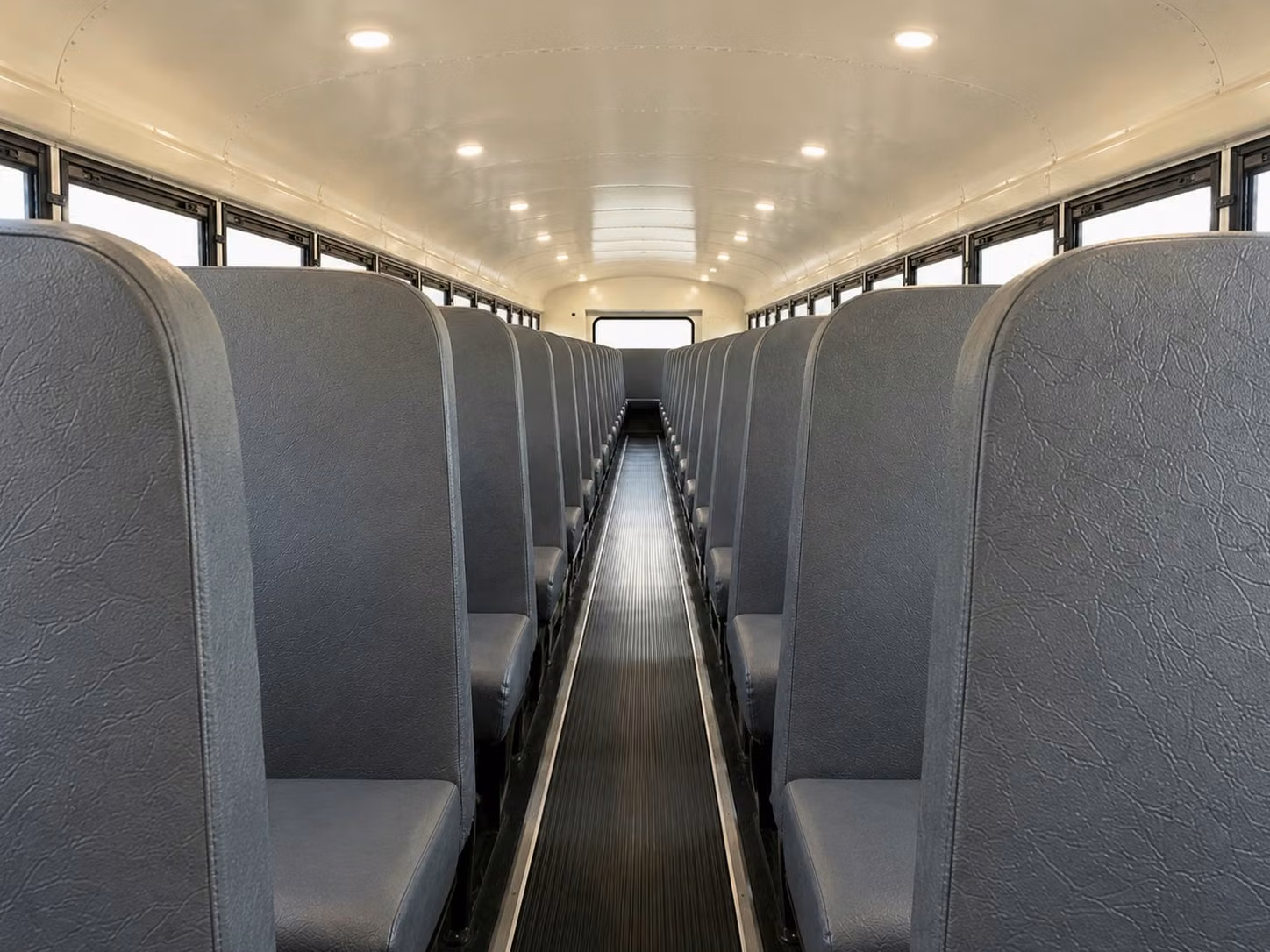 school bus interior