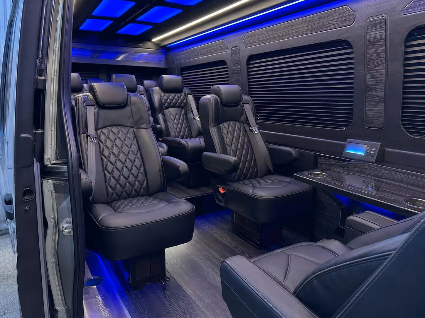 sprinter van transportation for groups and events across palm bay